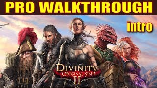 Divinity Original Sin 2 Walkthrough Tactician Mode  Introduction BEST GAME EVER [upl. by Cortie350]