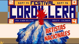 Festival Cordillera 2024  Artistas nacionales [upl. by Aihn]