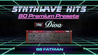 Synthwave Hits 80 Presets for UHe DIVA VER 10 [upl. by Sirapal]