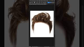 Easy hair mask in Adobe Photoshop cc Tutorial  Graphic Design [upl. by Nikos]