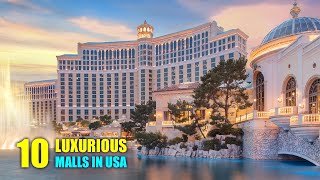 Top 10 Luxurious Shopping Malls in America – Largest Malls  Amazement [upl. by Atirak]