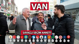 VAN SAYAÇLI SEÇİM ANKETİ 2024 Vanda Tarihi Fark [upl. by Acissev]