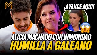 ALICIA MACHADO HUMILLA A GALEANO 😱  AVANCE DEL MIERCOLES  TOP CHEF VIP 2024 [upl. by Teece]