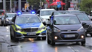 Damit hat der Verkehrsteilnehmer nicht gerechnet  FuStW Polizei Stuttgart [upl. by Kilam166]