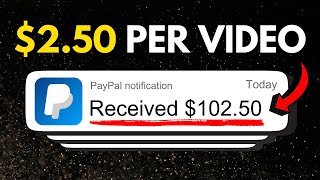 Earn 250 PER Video Watched – Make Money Online [upl. by Kciv]