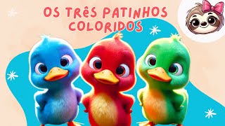 Os 3 patinhos coloridos [upl. by Petie]