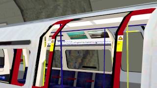 Piccadilly line  Eastbound  Finsbury Park [upl. by Aynotak]