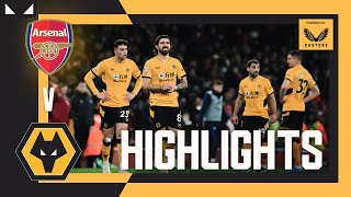 Late heartache for brave Wolves  Arsenal 21 Wolves  Highlights [upl. by Briana]