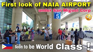 First Look of NAIA Terminal 3 under San Miguel  Soon to be World Class Airport  Sept 17  2024 [upl. by Lorin]