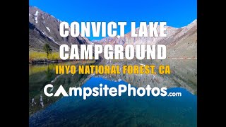 Convict Lake Campground Inyo National Forest California [upl. by Adalbert428]