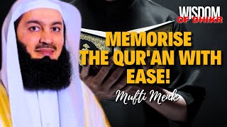 MEMORISE THE QURAN WITH EASE  MUFTI MENK [upl. by Brander]