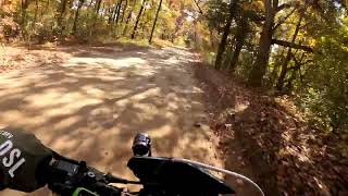 4K October Motorcycling in Michigan  The Prison Route [upl. by Alyahs]