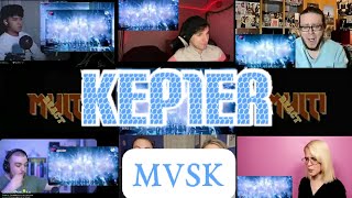 Kep1er 케플러 quotMVSKquot live Stage  Reaction Mashup [upl. by Miuqaoj]