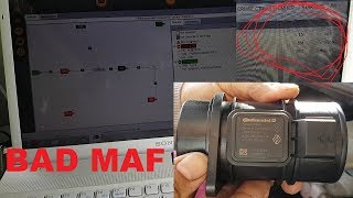 Renault Traffic 20dci M9R diagnose bad MAF PLEASE READ DESCRIPTION [upl. by Hume]