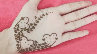 Hatheli ka Design  front Hand Mehndi Design henna mehndidesign [upl. by Astra]