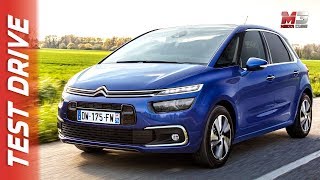 NEW CITROEN C4 SPACETOURER 2018  FIRST TEST DRIVE [upl. by Gorrono]