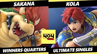 SampC 2  Sakana Bowser Vs Kola Roy Smash Ultimate  SSBU [upl. by Elrem]