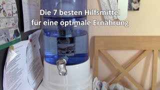 Die 7 besten Hilfsmittel für eine optimale Ernährung VEGAN [upl. by Shalna]