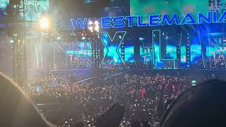 Roman Reigns Entrance LIVE at Wrestlemania 40 Night 2 [upl. by Darya]