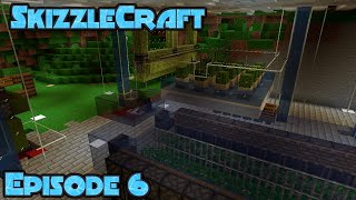 SkizzleCraft  Episode 6  Farms Spawners and Redstone  Minecraft  Lets Play [upl. by Aigroeg]