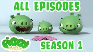 Angry Birds  Piggy Tales  All Episodes Mashup  Season 1 [upl. by Harriette]