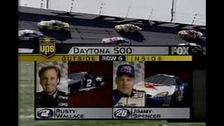 2001 Daytona 500 Starting Grid [upl. by Gombach]