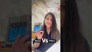 Botox vs fillers whats the difference between both of them botox fillersinjection antiging [upl. by Haleak]