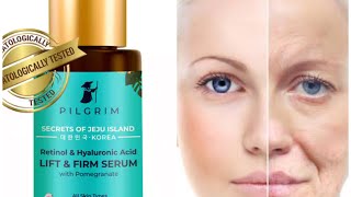 Pilgrim retinol amp hyaluronic Acid review [upl. by Cramer978]