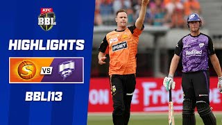 Perth Scorchers v Hobart Hurricanes  BBL13 [upl. by Bushore]