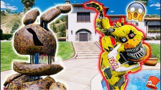 WHATS WRONG WITH NIGHTMARE CHICA GTA 5 Mods FNAF RedHatter [upl. by Halfdan]