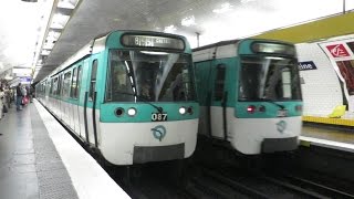 Paris MF77 Métro 8  Madeleine [upl. by Ravahs275]