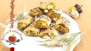 Pırasalı Börek Tarifi  Pırasalı Havuçlu Börek  Hazır Yufkadan Pırasalı Börek Tarifi [upl. by Nibur]