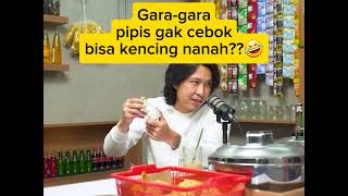 dr tirta  gara gara pipis gak cebok bisa kencing nanah prazteguh podcast drtirta lucu [upl. by Akiemaj]