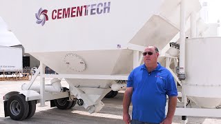 Cemen Tech Silo Walkaround Operating Filling and Cement Operations [upl. by Airoled204]