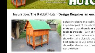 Rabbit Hutch Designs  How to Insulate a hutch  PART 01 [upl. by Adnawyt]