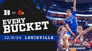 Duke 76 Louisville 65  Every Bucket 12824 [upl. by Georgi532]