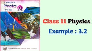 Example 32 class 11 physics chapter 3 forces and motion [upl. by Aerdnaek]