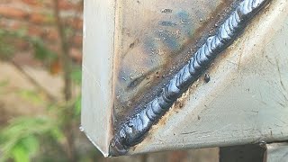 new discovery on how to weld 08mm galvanized pipe [upl. by Remus306]