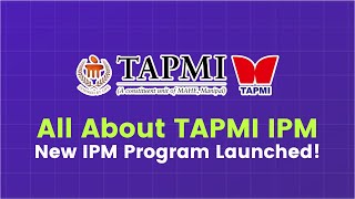 All About TAPMI IPM  Is it Worth it 🤔 [upl. by Akimahs822]