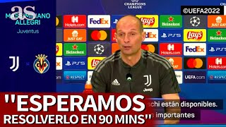 ALLEGRI ADVIERTE a MORATA quotTIENE que HACER GOLES igual que VLAHOVICquot  Diario As [upl. by Luby211]