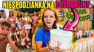 ZROBIŁAM IMPREZĘ NIESPODZIANKĘ MŁODSZEJ SIOSTRZE 🥳 NIE WIEDZIAŁA O TEJ IMPREZIE [upl. by Patricio759]