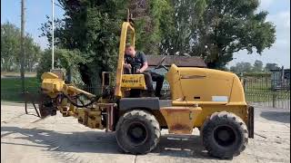 VERMEER RT850 4WD PIPE LAYER CW VIBRATING PLOW [upl. by Arocat]