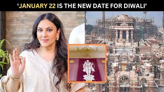 Ramayan Famed Dipika Chikhlias EMOTIONAL Reaction to Ram Temple Consecration In Ayodhya [upl. by Analihp]