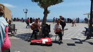 Giuseppe e Gianni  Tu Vuò Fà LAmericano Taormina [upl. by Anerbas344]