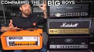 BIG Amp Comparison Rockerverb vs JVM410H vs Dual Rectifier vs 6505 [upl. by Haiacim194]