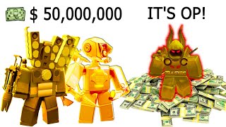 If TTD Towers had Golden Skins…2 Meme [upl. by Coleville]