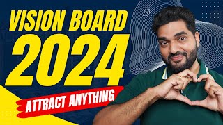 2024 How To Make A Vision Board for 2024 Law of Attraction [upl. by Netta960]