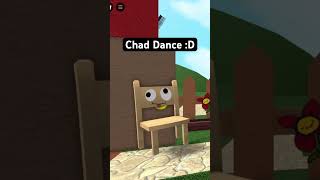 Chad Dance D art roblox funnyroblox games gameplay gaming robloxgame robloxshorts rblx [upl. by Salokcin75]