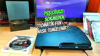 ★ PLAYSTATION 3  PS3 ★ AYDA 1 KEZ BUNU YAP  CİHAZI SÖKMEDEN FAN TEMİZLİĞİ ★ SLİM amp FAT KASA [upl. by Luthanen]