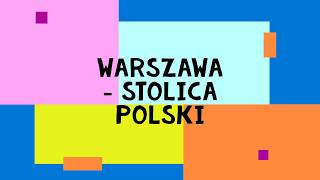 Stolica Polski  Warszawa [upl. by Nwahsyt]